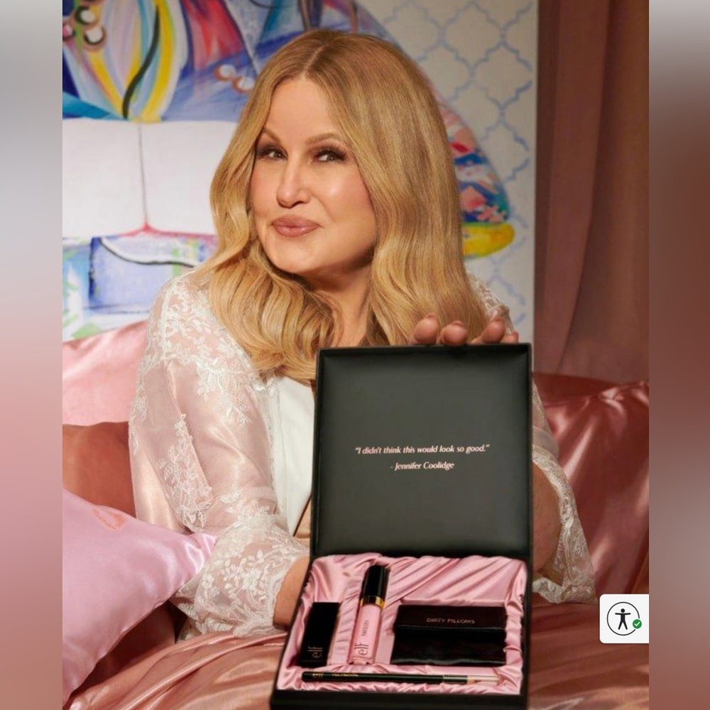 Elf x Jennifer Coolidge Dirty Pillows Lip Kit